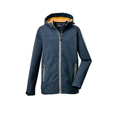 Immagine di Killtec KOS 218 Unisex Giacca softshell per bambini, Taglia: 164, Dunkel ozean