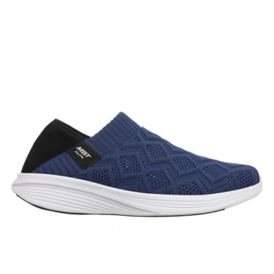 Immagine di MBT M2600 Slip On Donna Senza Lacci. Scarpe da Ginnastica Anatomiche e Confortevoli. fisiologiche di Comfort stabilità con Suola Curva. Moderne. Colore Blu