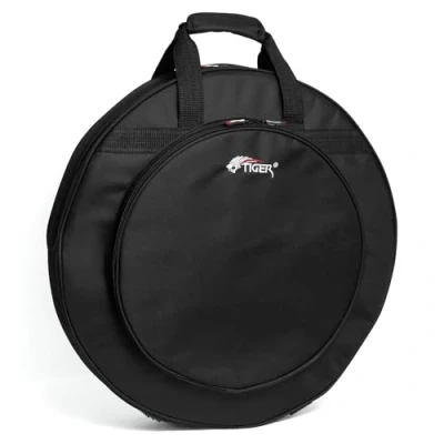 Immagine di TIGER DGB21 BK Custodia imbottita per piatti batteria 21&quot;, con divisori interni rimovibili colore nero
