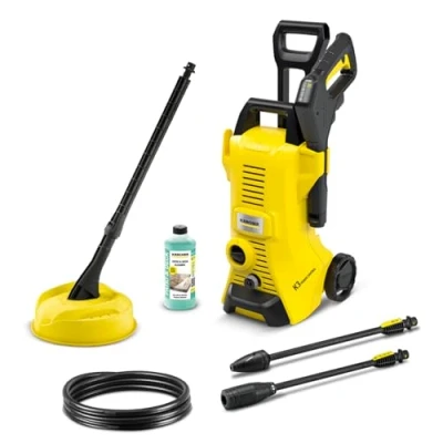 Immagine di Kärcher K 3 Power Control Home Idropulitrice ad Alta Pressione con Lavapavimenti,120 bar, 1600W, professionale acqua fredda, erogazione detergente e accessori, Giallo/Nero