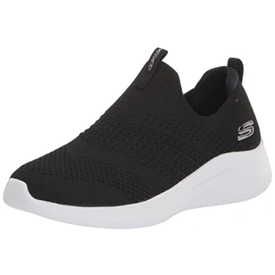 Immagine di Skechers Sport Ultra FLEX Classy Charm Scarpe senza lacci, Donna, Taglia: 40, Zwart Tessuto