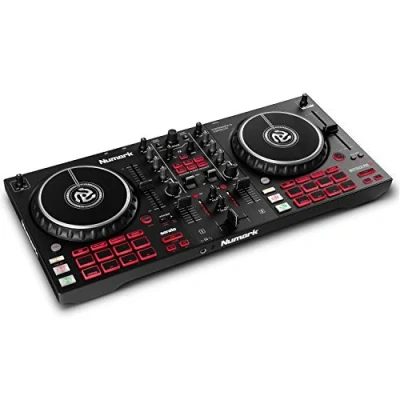 Immagine di Numark Mixtrack Pro FX Console DJ a 2 decks per Serato con mixer DJ, scheda audio integrata, jog wheel capacitive e palette