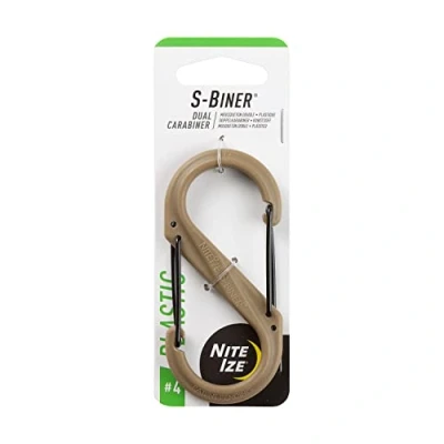 Immagine di Nite Ize S Biner Moschettone Doppio, in plastica Resistente, Misura 4