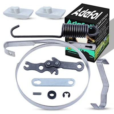Immagine di Adefol Kit di riparazione per motosega Stihl MS250 MS230 MS210 025 023 021 con molla piatta, guida motosega, parti ricambio accessori 1123 162 7800, 648 6600