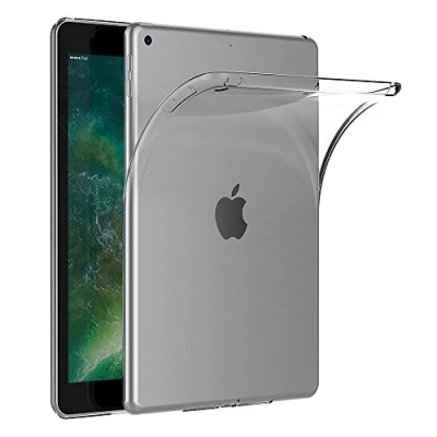 Immagine di AICEK Cover iPad 9.7 2017, Trasparente Silicone per 2017 Custodia (9.7 Pollici) Case