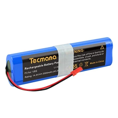 Immagine di Tecmana 14,4V 3000mAh Batteria per iLife V50, V5s Pro, V8s, X750