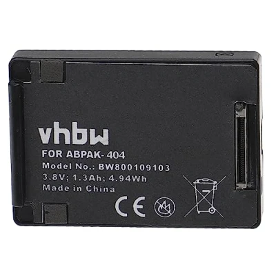 Immagine di vhbw batteria compatibile con GoPro Hero 3+, 4 Black, Silver, Surf, Music Edition videocamera camcorder (1240mAh, 3,8V, Li Poly)