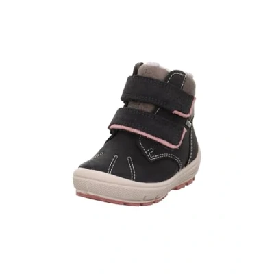Immagine di Superfit Groovy Stivali da neve per bambini, Taglia: 19, Grau/rosa Pelle e tessuto