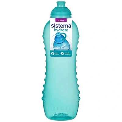 Immagine di Sistema Twist &#039;n&#039; Sip Squeeze, Borraccia a tenuta ermetica, Senza BPA, 620 ml, Colori Assortiti, 1 Pezzo