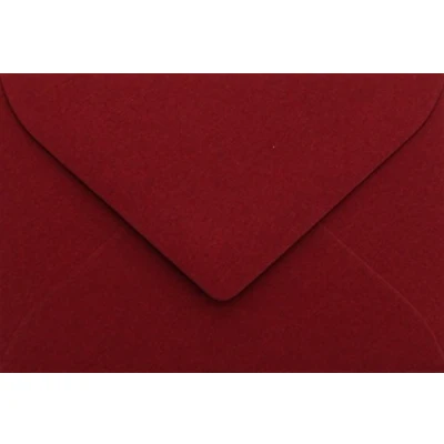 Immagine di Paper24 25 buste per lettere, formato B6 DIN (12,5 x 17,6 cm), colore: Bordeaux (vinaccia), chiusura adesiva, con linguetta triangolare, grammatura: 120 g/m²