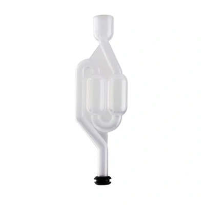 Immagine di Double Bubble Airlock S Type Valvola di scarico a Sens Singolo con Oglio in Silicium Fermentazione vino birra Air Lock Brew Nice