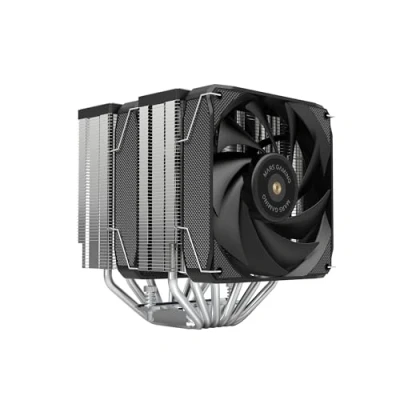 Immagine di MARSGAMING MCPU XU6, Dissipatore CPU Doppia Torre, TDP 350W, 2x Ventole con Pale Ibride e Cuscinetti FDB in Rame Iperbilanciati, 6 Heatpipes Tecnologia HCT ULTRA, Multisocket Universale, Nero