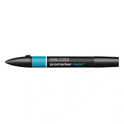 Immagine di Winsor &amp; Newton Grafico, Pennarello, Blu Brillante, 1 Unità (Confezione da 1)