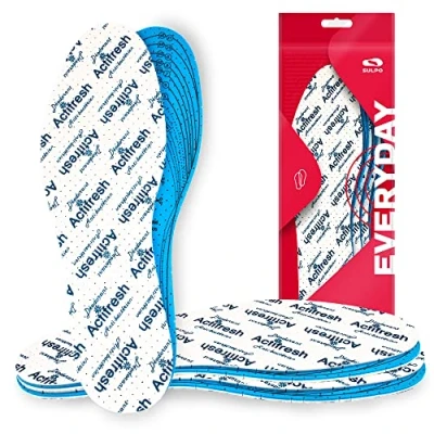 Immagine di SULPO 3 paia di solette Actifresh, antiodore del piede, morbide in lattice con strato cotone, comode tagliabili