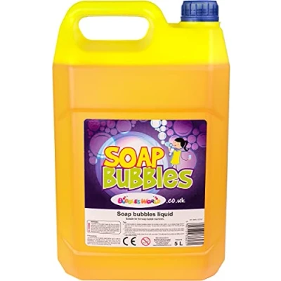 Immagine di Bubbles World Liquido per Bolle di Sapone 5 LT Mega