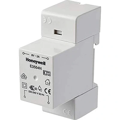Immagine di Honeywell E3554N Trasformatore per campanello 8 V/AC 2 A