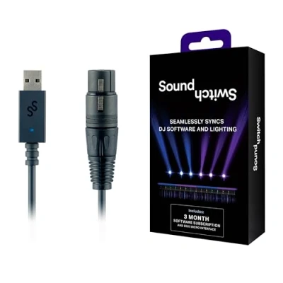Immagine di SoundSwitch DMX Micro Interface Interfaccia Ultra Compatta USB con Tre Mesi di Accesso Gratuito al Software