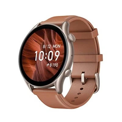 Immagine di Amazfit GTR 3 Pro, 46 mm, Smartwatch Orologio Intelligente Alexa Integrato, 150 modalità di Allenamento con GPS, Monitor del Sonno, AMOLED, 5 ATM Impermeabile, Durata Batteria 12 Giorni, SpO2