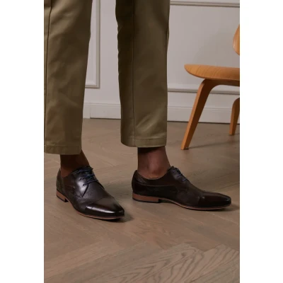 Immagine di bugatti Morino Stringate eleganti, Uomo, Taglia: 42, Brown Pelle