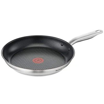 Immagine di Tefal Virtuoso E49106 Padella antiaderente con sistema termico, 28 cm, in acciaio INOX