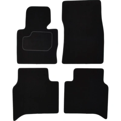 Immagine di MAMMOOTH A041 ROV140 PRM 01 Set tappetino Tessile anteriore e posteriore 4 nero LAND ROVER: Range Rover 3
