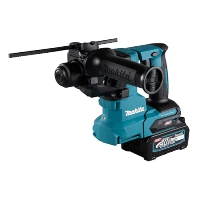 Immagine di Martello combinato a batteria SDS Plus Makita HR010GD201 40 V 2.5 Ah Li Ion incl. seconda batteria, caricabatterie