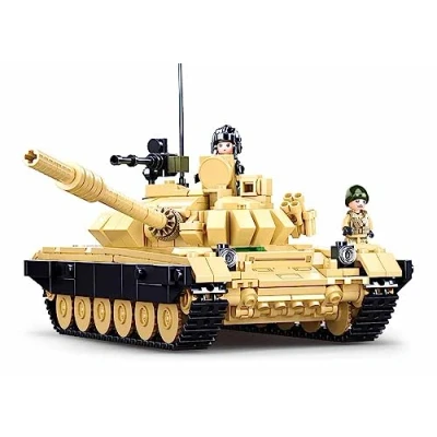 Immagine di Sluban M38 B1011 Model Bricks, T 72B3 Carro Armato Principale, 2In1 770 Pezzi