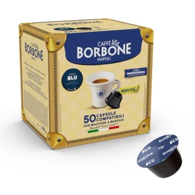 Immagine di Caffè Borbone Miscela Blu 50 capsule Compatibili con le Macchine Nescafè®* Dolce Gusto®*