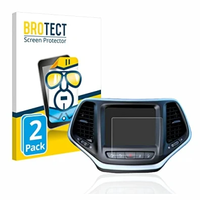 Immagine di brotect Pellicola Protettiva per Jeep Cherokee Uconnect 8.4&quot; Protezione Schermo (2 Pezzi) [Trasparente, Anti Impronte]