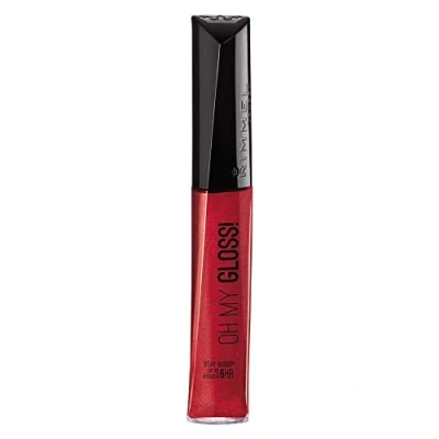 Immagine di Rimmel London Oh My Gloss Lucidalabbra con Argan Oil e Vitamina E, Labbra Morbide Finish Luminoso Effetto 3D, 520 Rebel Red, 6 ml