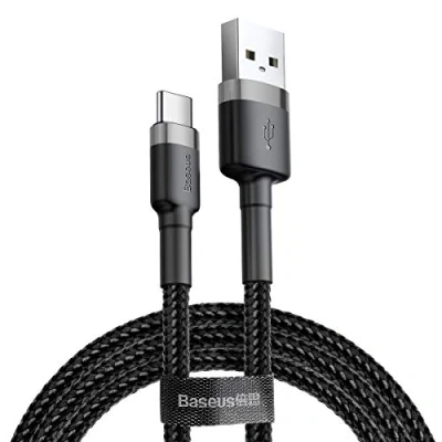 Immagine di Baseus Cafule Cable USB to C Connect &amp; Charge 2 A, m (Grey/Black)