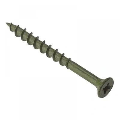 Immagine di Forgefix DS4555 Vite Pozidriv per coperture, anti corrosione, colore: Verde