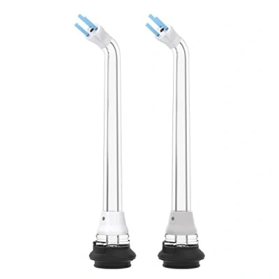 Immagine di Waterpik Testina Classic Jet ad Alta Pressione, Testine di Ricambio per Idropulsore Portatile WP450 Cordless Plus, Confezione da 2 (JT 450E)