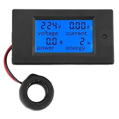 Immagine di Rilevatore di Tensione, PEACEFAIR PZEM 061 AC Misuratore Digitale Multifunzione Tester Tensione Corrente Energia Potenza 100A AC80 260V Multimetro Amperometro Voltmete con Tipo