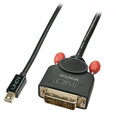 Immagine di LINDY CAVO MINI DISPLAYPORT A DVI D NERO