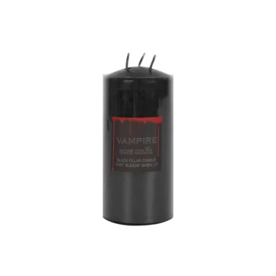 Immagine di Enchanting Black Wax Large Vampire Tears Candela pilastro 15,5 cm x 7,5 (1 pezzo)