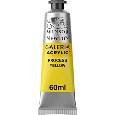 Immagine di Winsor &amp; Newton Galeria Colore Acrilico 60 ml Pigmento Giallo