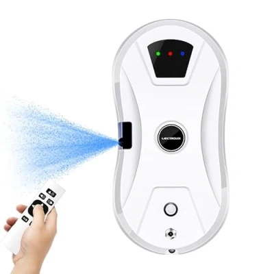 Immagine di LIECTROUX YW610 Robot Lavavetri Spruzzo Acqua Ultrasonico, Pulizia A Secco e Bagnato, Percorso AI, Telecomando