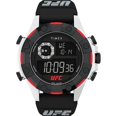 Immagine di Timex Orologio Digitale al Quarzo da Uomo con Cinturino in Gomma TW2V86700