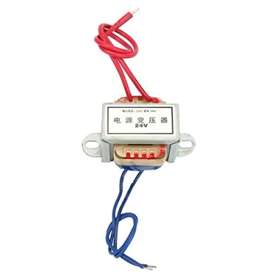 Immagine di Tensione di uscita AC 12V / 24V 5W Ingresso 220V 50Hz Montaggio verticale Trasformatore alimentazione singola per automotive, elettricità(24V)