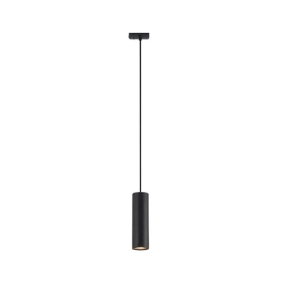 Immagine di Lampada a sospensione Lindby Linaro, 20 cm, nero, monofase, GU10