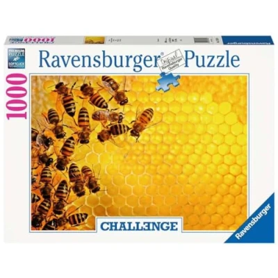 Immagine di Ravensburger Puzzle Alveare Api, Collezione Challenge, 1000 Pez...