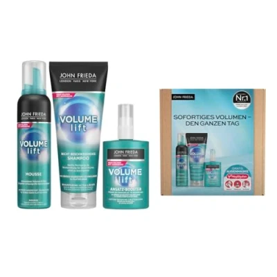 Immagine di John Frieda volume Lift Set di vantaggi Contenuto: shampoo, 250 ml + booster, 125 mousse volumizzante, 200 per capelli sottili grazie allo styling
