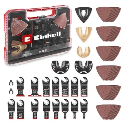 Immagine di Einhell, Lama, Multitool Set, 708170, XXL Case, 70 teilig