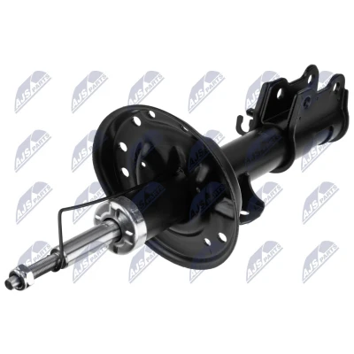 Immagine di NTY A PL 048 Ammortizzatore Assale anteriore Dx pressione del gas doppio tubo tipo McPherson Spina superiore, Collare inferiore