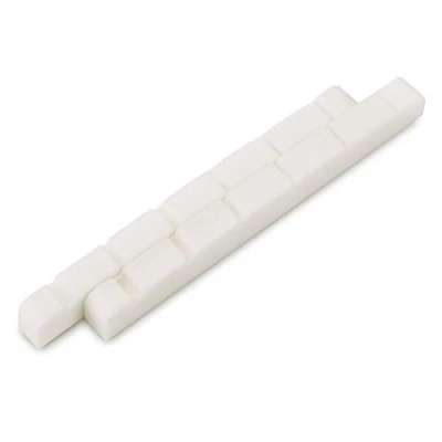 Immagine di Dado per Chitarra Elettrica, 2 Pezzi Dadi in Osso 42mm Superiore Corde Parte di Ricambio a 6