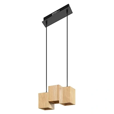 Immagine di LEDVANCE SMART+ DECOR Wood lampada a sospensione WiFi, 21W, 1950lm, luce bianca regolabile (da 3000K 6500K), dimmerabile, legno certificato FSC, controllo da app, compatibile con Amazon, Google…
