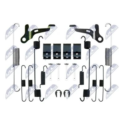 Immagine di NTY HSR SU 000 Kit accessori, Ganasce freno stazionamento