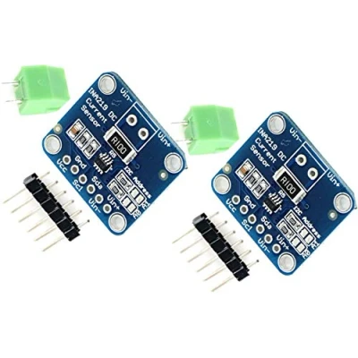 Immagine di TECNOIOT 2pcs INA219 I2C Bi directional Current Power Supply Sensor Monitoring Module