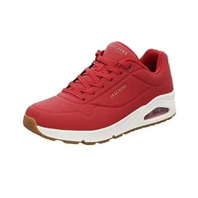 Immagine di Skechers Uno Stand On Air, Scarpe da Ginnastica Uomo, Dark Red, 43 EU